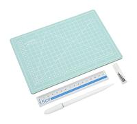 Lames de Couteau Exacto, Outils de Sculpture A5 Tapis de Coupe Lames Exacto Portable pour Couper pour ébavurer pour Tailler