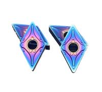 Lames de fraisage CNC Blue Nano DNMG150404 MA LY7010 DNMG150408, série Flame, lot de 2 ou 10 pièces(DNMG150404-MA LY7010,2PCS)