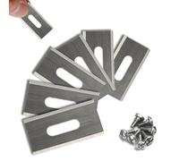 Lames de gazon pour Husqvarna avec double lame aiguise en acier inoxydable 36,5 x 18,5 x 0,65 mm (150)