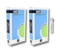 Lames de gouge pour podologie Best Blade - 40 lames stériles jetables (2 paquets de 20) professionnelles pour pédicure, enlèvement de callosités et d'entretien des pieds (taille 8)