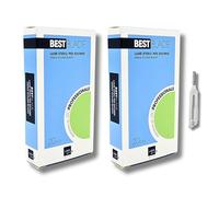 Lames de gouge pour podologie Best Blade - 40 lames stériles jetables (2 paquets de 20) professionnelles pour pédicure, retrait de callosités et soin des pieds (taille 2)