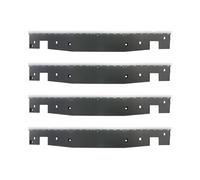 Lames De KIT De Raclette De Remplacement, Compatibles Avec Dreame H12 /H12 Pro Plus, Bande De Caoutchouc Résistante À L'usure For Robot De Balayage(4pcs)