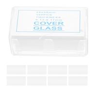 Lames de Microscope 100 Pièces en Verre 24x50mm pour Spécimens | Laboratoire et Prélèvements Terrain, Boîte Compacte, Usage Longue Durée, Étudiants et Biologistes