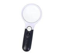 Lames de microscope et lamelles couvre-objet, Kit d'accessoires for microscope portatif éclairé 3X 45X avec 3 LED et lames multicolores(Style A)