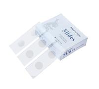 Lames de microscope et lamelles de couverture 50 pièces, verre 1x3 pouces simple double triple concave, laboratoire transparent for l'analyse scientifique de la recherche scolaire(Double Concave)