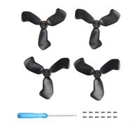 Lames de pagaie spécifiques pour DJI NEO 2 avec dimensions discrètes et renfort de bord intégré pour plus de sécurité (noir)