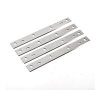 Lames de Rabot 8 Pouces HSS Réversibles pour Bois(4PCS) | Acier rapide HSS, double tranchant réversible, nette, pour idéal menuisier, longue durée de vie