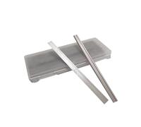 Lames de rabot en carbure de 82 mm for couteaux réversibles TCT de 3-1/4 pouces, 10 pièces