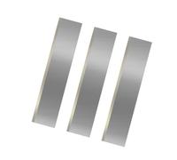 Lames de raboteuse 150 × 20 × 3mm, couteau de raboteuse réaffûtable for raboteuse 535 432 et autres dégauchisseuses électriques HSS/TCT 3 pièces