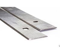 Lames de raboteuse d’outillage Xcalibur Compatible avec Axminster AWEPT106 Couteaux HSS jetables à double tranchant 260mm 1 paire