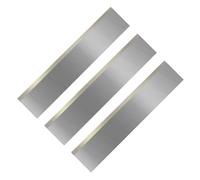 Lames de raboteuse HSS Lames de raboteuse réaffûtables, 160mm × 20mm × 3mm, couteaux adaptés aux raboteuses électriques, Machines à dégauchir HSS, lot de 3