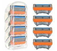 Lames De Rasoir 8 Pièces Pour Lame De Rasoir De Remplacement Gillette Fusion 5 Lames