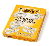 Lames de rasoir Bic Double Blade Chrome Platinum 100 pièces