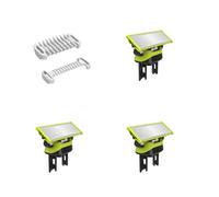 Lames de rasoir compatibles avec One Blade, lot de2/3/4/6, pour rasoir/tondeuse électrique Philips One Blade avec Sabots Protecteur de peau intime et peigne corporel de 3 mm Sabots pour (3)
