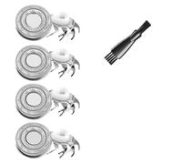 Lames De Rasoir, Compatibles Pitbull, Carver PRO 4 Et WAHFOX, Tête De Rasoir Électrique De Rechange(4 Pcs SILVERY)