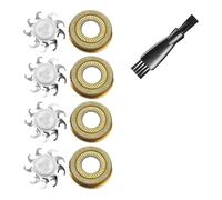 Lames De Rasoir, Compatibles Pitbull, Carver PRO 4 Et WAHFOX, Tête De Rasoir Électrique De Rechange(4 Pcs GOLD)