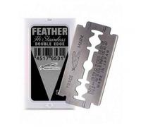 Lames de Rasoir Double Tranchant FEATHER Hi-Stainless Platinum