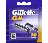 Lames de rasoir et lames système Gillette GII 10 pièces 1 paquet