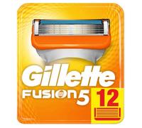 Lames de rasoir Fusion5 - GILLETTE - Lot de 12 - 5 lames précises - Lame de précision