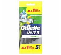 Lames de rasoir Gillette Blue Sensitive 5 Unités G