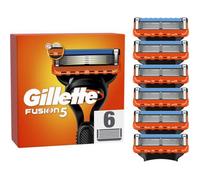 Gillette Fusion5 Recharges De Lames De Rasoir Pour Homme, 6 Recharges De Lames