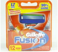 Lames de rasoir Gillette Fusion, paquet de 12