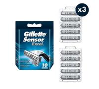 3x10 Lames De Rasoir Gillette Sensor Excel,