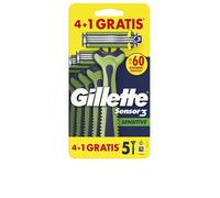 Lames de Rasoir Lames de rasoir jetables GILLETTE SENSOR3 SENSITIVE 5 unités