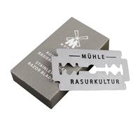 Lames de rasoir MÜHLE acier inoxydable 10 pièces tranchant moyen