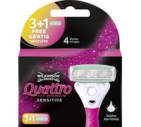 Lames de rasoir pour femme Wilkinson Sword Quattro for women Sensitive.