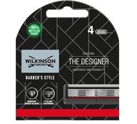 Lames de Rasoir - The Designer - Lot de 4 - Revêtement au diamant - Rasage confortable