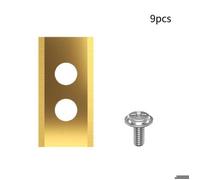 Lames de rechange 0,9 mm avec vis pour Worx, LandXcape, Zoef, Einhell, Kress, pièces pour tondeuses robots haut de gamme