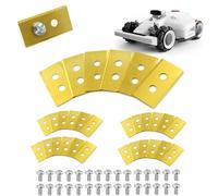 Lames de rechange, 30 pièces Lames pour tondeuses robotisées, compatibles avec TOUTES les séries de tondeuses robotisées Mammotion Luba et YUKA, lames de rechange - LongLife - double trou - incassable