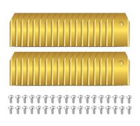 Lames de rechange 36 pcs en acier inoxydable compatibles i105/108E, H1500/3000E-VF, X315/330E, Gardena Sileno Minimo