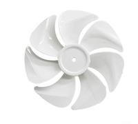 Lames de rechange à sept lames pour ventilateurs de circulation d'air conçues pour s'adapter aux unités murales et de table (blanc)