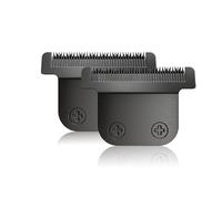 Lames de rechange amovibles T-Blade noires compatibles avec tondeuse à barbe sans fil Wahl 9864/9864SS/9686/9818A/9854L/9876L/9854/WSS3L/SS2L Lithium-Ion (lot de 2)
