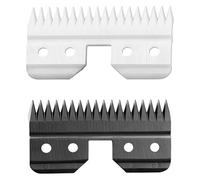 Lames de rechange compatibles avec les tondeuses Oster A5 (1 à 4 pièces) à alimentation rapide. Compatibles également avec les tondeuses Wahl série KM.(2Pcs)