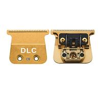 Lames de rechange DLC 2.0 compatibles avec BBL FX787 et FX726, lame en T professionnelle en graphite pour styliste, lot de 1 (doré)