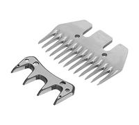 Lames de Rechange Droites à 13 Dents pour Cisailles à Moutons et Tondeuse à Moutons Professionnelles en Acier à Haute Teneur en Carbone