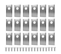 Lames De Rechange en Acier Inoxydable, 18/36/54 Paquets, Compatibles avec WORX, Pièce De Rechange for Tondeuse À Gazon Robot Landroid