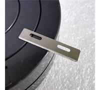 Lames De Rechange En Acier Inoxydable, Adaptées Au Couteau Amincissant En Cuir Pour Skiver Strander De Sécurité Outil De Fabrication De Dentelle, Artisanat Du Cuir 10 Pièces