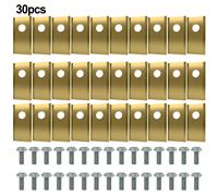 Lames de rechange en acier inoxydable pour tondeuse à gazon robot Worx, jeu de lames de coupe, pièces de rechange de réparation, 18/30 pièces-30pcs gold