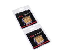 Lames De Rechange En Carbone Diamanté DLC, Compatibles Avec WMARK, BBlissPRO, Barberology, FX787 Et FX726(T-5G(DLC) 2 sets)