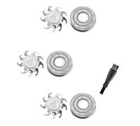 Lames De Rechange For Rasoir, 3 Pièces, Compatibles Avec Le Crâne, Le Rasoir, Le Pitbull, Le Forte, 3 Têtes, Compatible Avec Pitbull, Ensemble De Têtes De Rasoir(3S PCS)