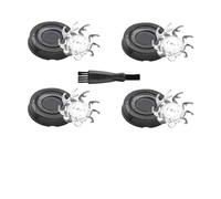 Lames De Rechange for Rasoir, Compatibles Avec SKULL, SHAVER Pitbull Carver PRO, Rasoir Électrique À 4 Têtes(4B pcs)
