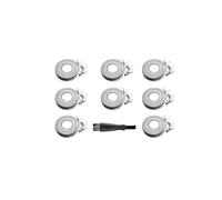 Lames De Rechange For Rasoir Électrique, Compatibles Avec Le Rasoir SKULL SHAVER, Pitbull Carver PRO 4 Têtes(8S pcs)