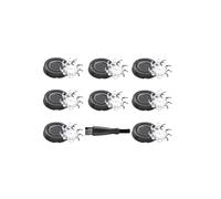 Lames De Rechange For Rasoir Électrique, Compatibles Avec Le Rasoir SKULL SHAVER, Pitbull Carver PRO 4 Têtes(8B pcs)