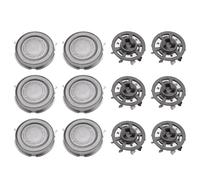 Lames De Rechange For Rasoir Électrique Philips A61T-SH50/52, Compatibles Avec Les Têtes De Rasage, Série 5000, Lot De 6 Pièces