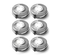 Lames de rechange for rasoir SH50, têtes de rechange compatibles avec les rasoirs électriques Philips, série 5000, AquaTouch, PowerTouch, S5210, S5370, PT730 et AT810.(6 pcs kit)