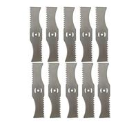 Lames de Rechange for tête de Coupe-Bordures en métal 5/10 x 150 mm, Accessoires for tondeuses à Gazon, Outils électriques de Jardinage(10PCS F)